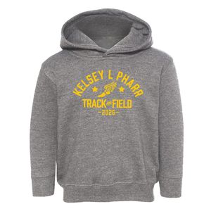 Kelsey L Pharr Elementary School Track and Field Toddler Hoodie