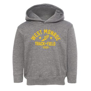West Monroe Junior High School Track and Field Toddler Hoodie