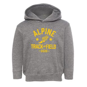 Alpine Elementary School Track and Field Toddler Hoodie