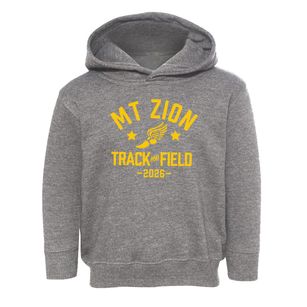 Mt Zion Bible School Track and Field Toddler Hoodie