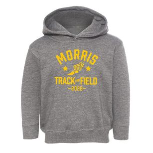 Morris Elementary School Track and Field Toddler Hoodie