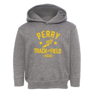 Perry Elementary School Track and Field Toddler Hoodie