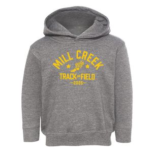 Mill Creek Elementary School Track and Field Toddler Hoodie