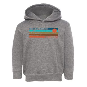 Cheshire Village Connecticut Blissful Sunset Toddler Hoodie
