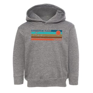 Grandview Plaza Kansas Blissful Sunset Toddler Hoodie