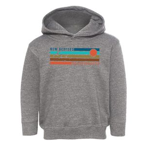 New Bedford Massachusetts Blissful Sunset Toddler Hoodie