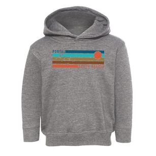 Portal North Dakota Blissful Sunset Toddler Hoodie