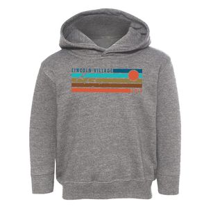 Lincoln Village Ohio Blissful Sunset Toddler Hoodie