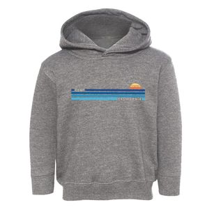 Clay California Water View Toddler Hoodie