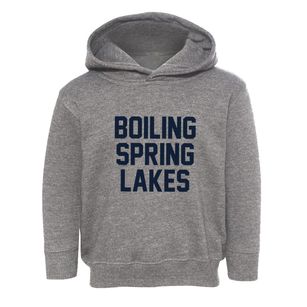 Boiling Spring Lakes North Carolina Classic Block Toddler Hoodie