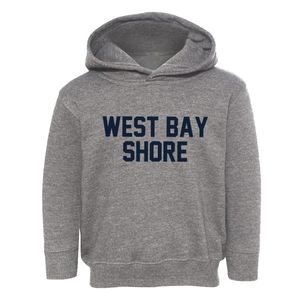 West Bay Shore New York Classic Block Toddler Hoodie