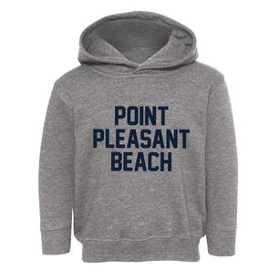 Point Pleasant Beach New Jersey Classic Block Toddler Hoodie