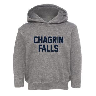 Chagrin Falls Ohio Classic Block Toddler Hoodie