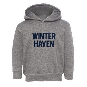 Winter Haven Florida Classic Block Toddler Hoodie