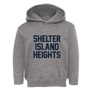 Shelter Island Heights New York Classic Block Toddler Hoodie