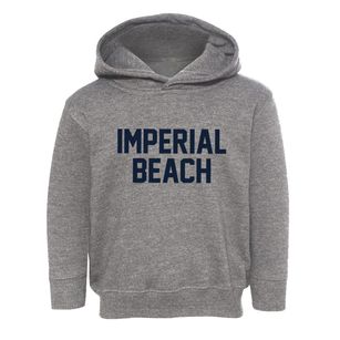 Imperial Beach California Classic Block Toddler Hoodie