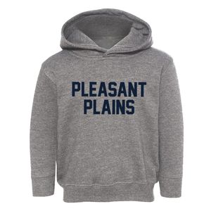 Pleasant Plains New Jersey Classic Block Toddler Hoodie