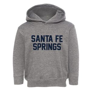 Santa Fe Springs California Classic Block Toddler Hoodie