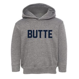 Butte Nebraska Classic Block Toddler Hoodie