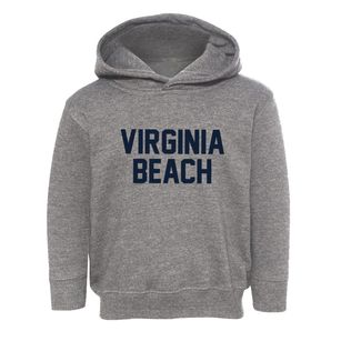 Virginia Beach Virginia Classic Block Toddler Hoodie