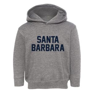 Santa Barbara California Classic Block Toddler Hoodie