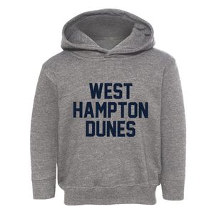 West Hampton Dunes New York Classic Block Toddler Hoodie