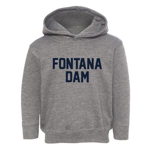 Fontana Dam North Carolina Classic Block Toddler Hoodie