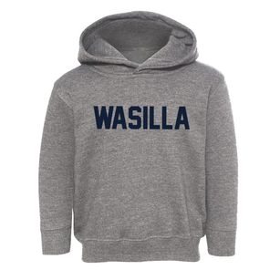 Wasilla Alaska Classic Block Toddler Hoodie