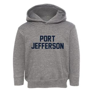 Port Jefferson New York Classic Block Toddler Hoodie