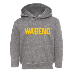 Wabeno Wisconsin Classic Block Toddler Hoodie