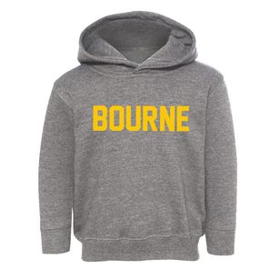 Bourne Massachusetts Classic Block Toddler Hoodie