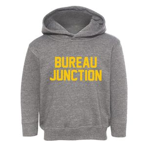 Bureau Junction Illinois Classic Block Toddler Hoodie