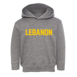 Lebanon Oregon Classic Block Toddler Hoodie