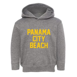 Panama City Beach Florida Classic Block Toddler Hoodie