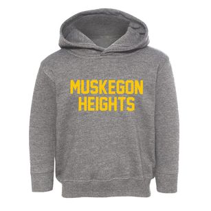 Muskegon Heights Michigan Classic Block Toddler Hoodie