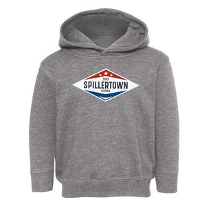 Spillertown Illinois Diamond Star Toddler Hoodie