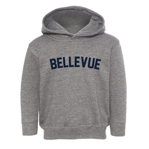 Bellevue Iowa Classic Curve Toddler Hoodie