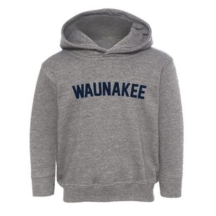 Waunakee Wisconsin Classic Curve Toddler Hoodie