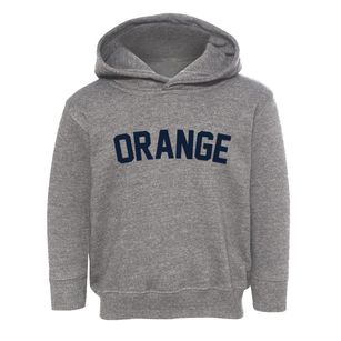 Orange Massachusetts Classic Curve Toddler Hoodie
