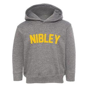 Nibley Utah Classic Curve Toddler Hoodie