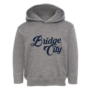Bridge City Louisiana Vintage Team Toddler Hoodie
