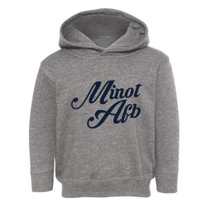 Minot Afb North Dakota Vintage Team Toddler Hoodie