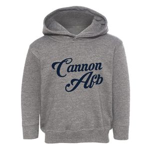 Cannon Afb New Mexico Vintage Team Toddler Hoodie