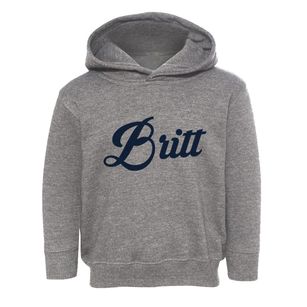 Britt Iowa Vintage Team Toddler Hoodie