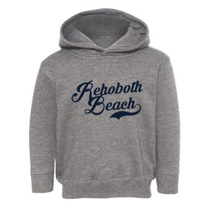 Rehoboth Beach Delaware Vintage Team Toddler Hoodie