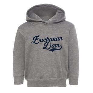 Buchanan Dam Texas Vintage Team Toddler Hoodie