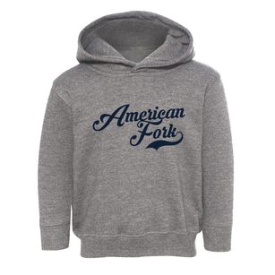 American Fork Utah Vintage Team Toddler Hoodie