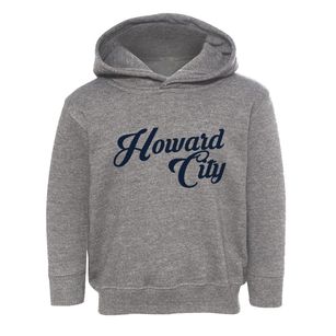 Howard City Nebraska Vintage Team Toddler Hoodie