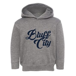 Bluff City Kansas Vintage Team Toddler Hoodie
