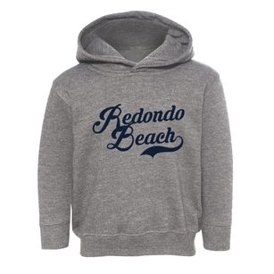 Redondo Beach California Vintage Team Toddler Hoodie